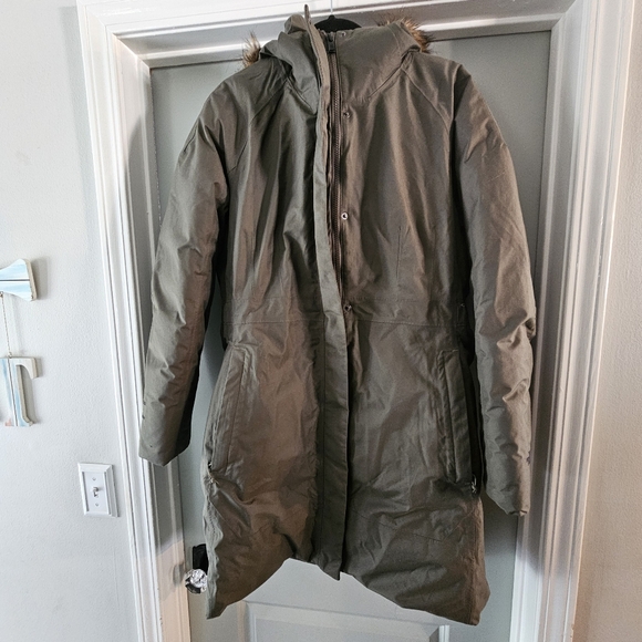 North Face Arctic Parka 2 New Taupe XL - Picture 2 of 10